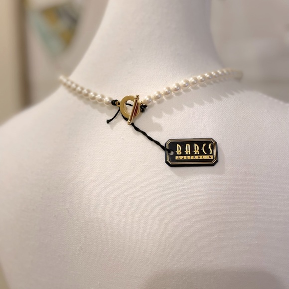 NWT BARCS Faux βEssential Pearlβ Chocker-Style Necklace $35 (RRP $49.95)ποΈπ - Picture 5 of 5
